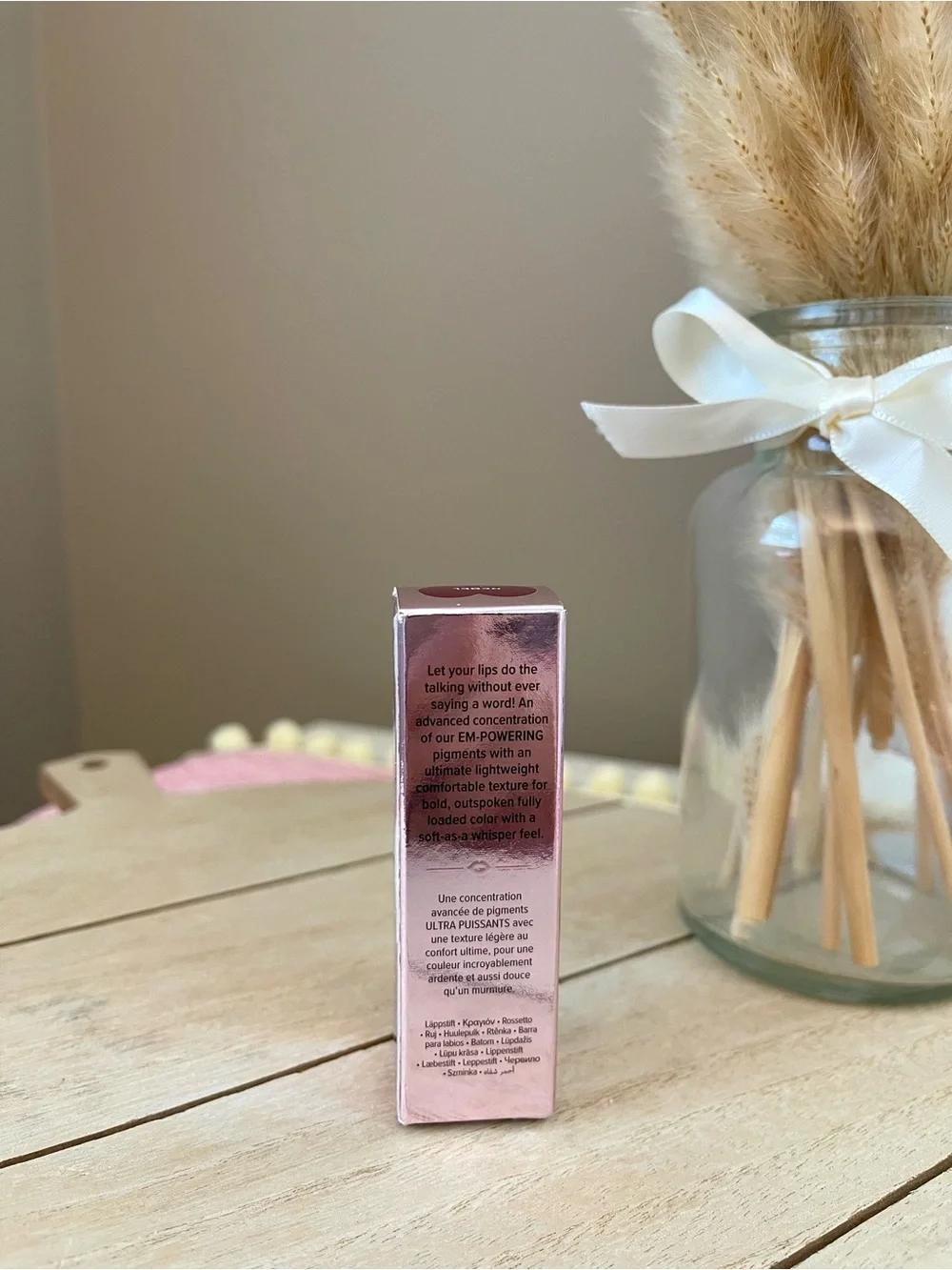 Too Faced Lady Bold Em-Power Pigment Lipstick – Multiple – New & BNIB